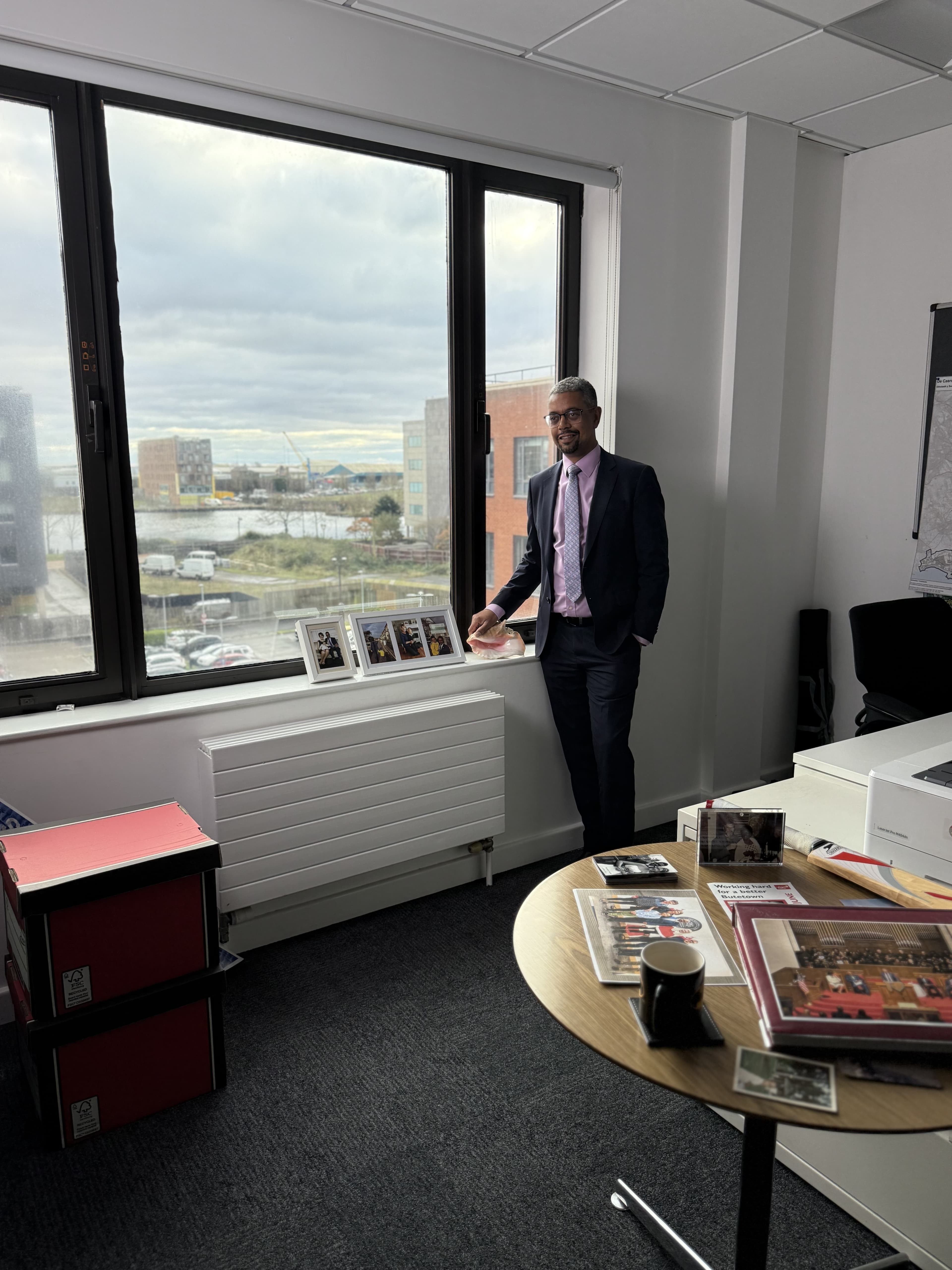 Vaughan Gething in office